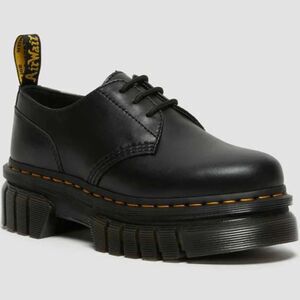 Dr. Marten's Women's Audrick 3- Eye Platform Shoe - Black 6